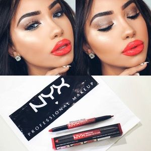 🔥NYX *BONNIE & CLYDE* Lip Ombré Duo🔥W/GIFTS🎁😍